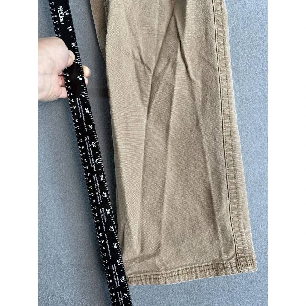 Legendary Outfitters Pants Mens 38x34 Beige Relaxed Fit Carpenter Workwear